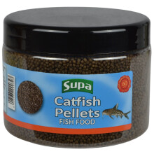 Supa Catfish Pellets Fish Food 350 grams, Specially Formulated Nutritious Sinking Pellet Suitable for All Tropical and Coldwater Bottom Feed