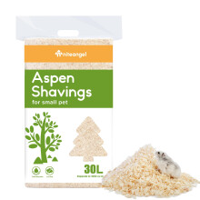 Niteangel Aspen Shaving Hamster Beddings for Syrian Dwarf Hamster Gerbil Mice Degu Rat Rabbit Bunny Guinea Pig Chinchilla Hedgehog or Other Small Pet