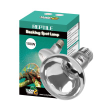 LUCKY HERP Reptile Heat Lamp Bulb, 100W Basking Spot Heat Bulb for Reptiles, Vivarium UVA Heat Light for Tortoise, Bearded Dragons, Lizards, Chicks,