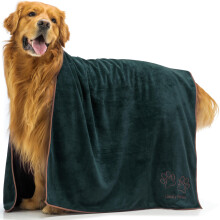 Lucky Paws Dog Towel – Extra Large 140 x 70cm - UK Based Seller - Super Absorbe