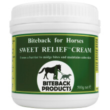 Biteback Products 'Sweet Relief' Midge Barrier & Skin Support Cream - Powerful Fly & Insect Barrier with Benzyl Benzoate for Horses - Essential Horse