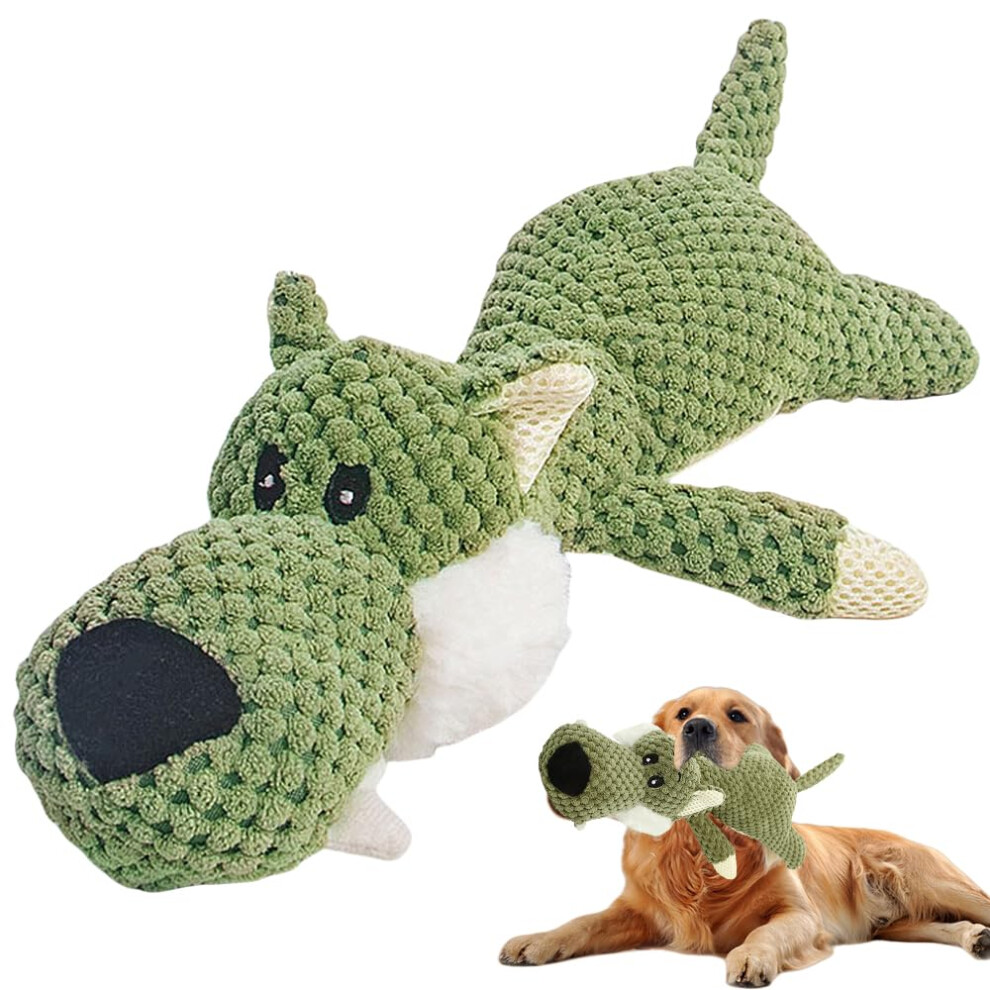 Speedy Panther Plush Dog Toys, Soft Dog Toys For Large Dogs, Wolf Squeaky Dog Toys For Medium Large Dogs - Large Size