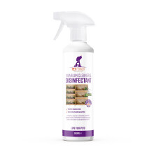 Pet Power - Vivarium Cleaner & Disinfectant 500ml - Safe Natural Formula for Reptile Habitats - Odour Eliminator & Bacteria Fighter