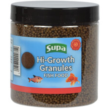 Supa Hi-Growth Granules Fish Food 175 gram 1.5 mm, For All Coldwater and Tropical Fish, Made From Premium Quality Ingredients Which Offer A