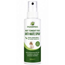 Dog In Season Spray – Helps Reduce Unwanted Male Attention – Natural Anti Mate Spray for Female Dogs in Heat – Gentle, Hormone Free – 100ml