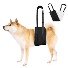 AOOHA Dog Mobility Aids Support Sling For Back Legs,Lifting Sling for Pets with Handle,Adjustable Lifting Harness for Old Dog,Weak Rear Legs,with Inj