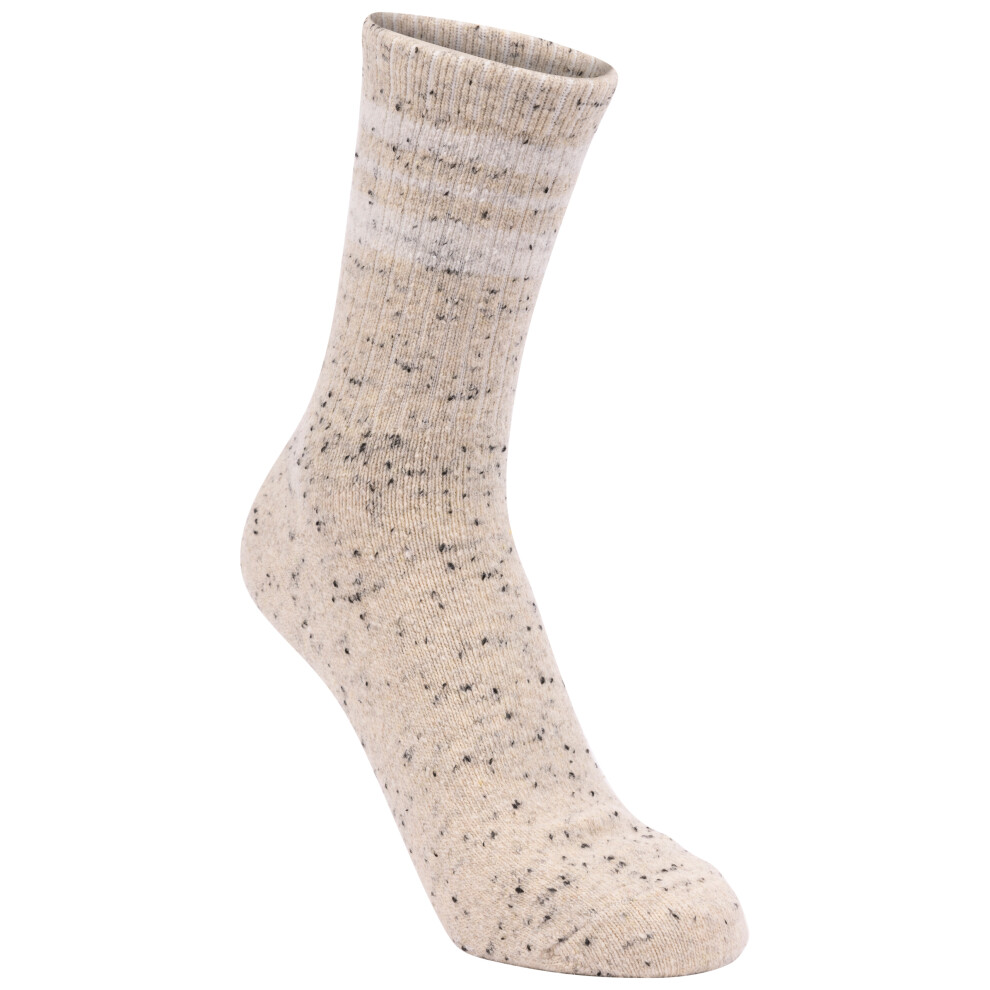 Trespass (7/11, Khaki/Black) Unisex Mid-Length Sock Cushioned Woodgate Black