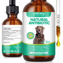 Antibiotics for Dogs, Itchy Skin Soother for Dogs | Allergy & Discomfort Relief & Skin & Immune Support Drops with Natural Bacon Flavor, Eas
