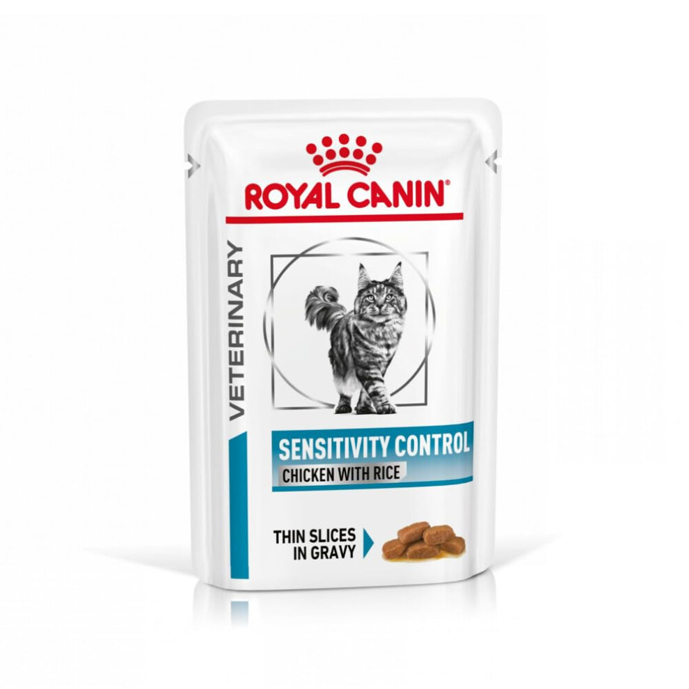 Royal Canin Feline Sensitivity Control S/O Chicken – Pouch 48 X 100G (Bulk Buy)