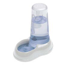 Ferplast Food or water dispenser for dogs and cats AZIMUT 600 Pet dispenser Dry food feeder Water Feeder 0,6 Liter, Non-slip bottom, 12,5 x 19 x h 19