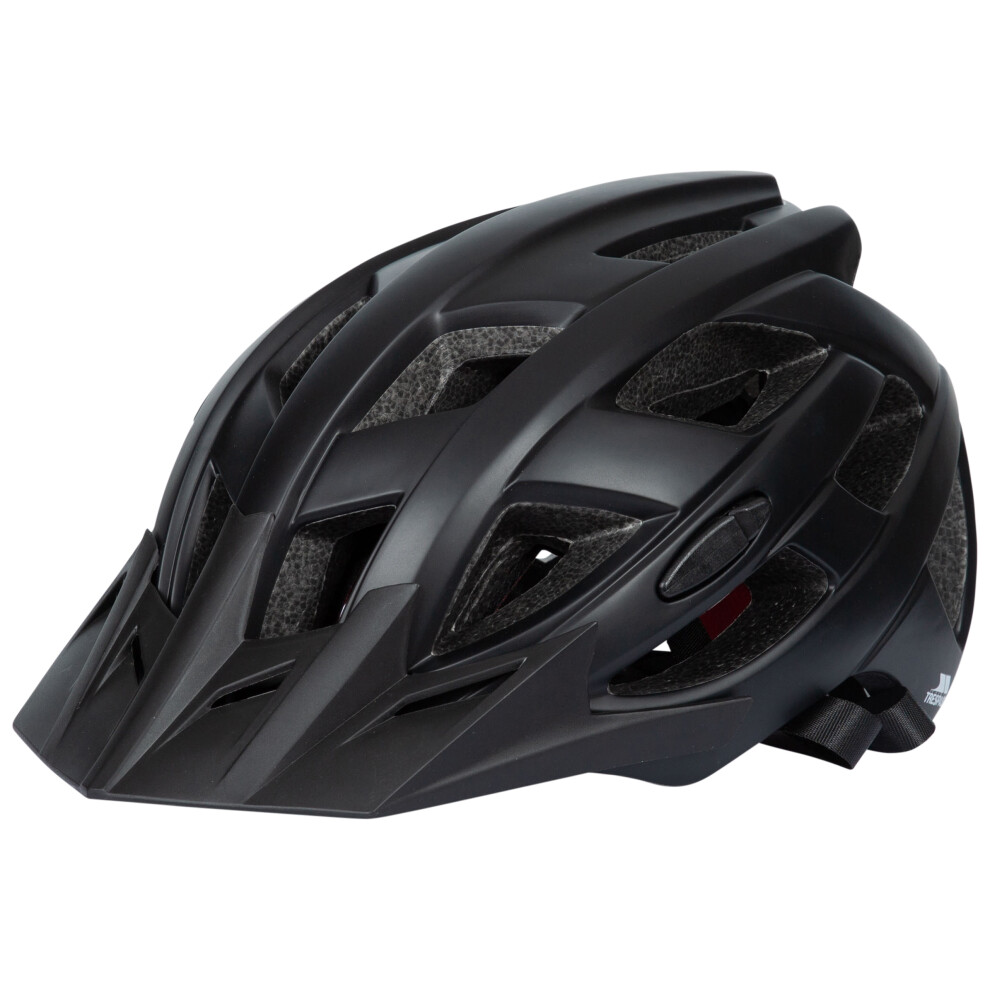 Trespass (L, ) Adult Bike Helmet Cycling Visible Zprokit Black