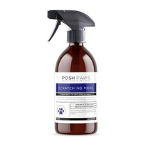 Posh Paws Scratch No More Cat Deterrent Spray, 500ml, clear