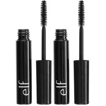 e.l.f. Cosmetics Volumizing Mascara, Mascara For Fuller, Thicker-Looking Lashes, Enriched With Vitamin E, Black,0.19 Fl Oz (Pack of 4)