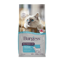 Burgess Dry Neutered Cat Food, 10kg