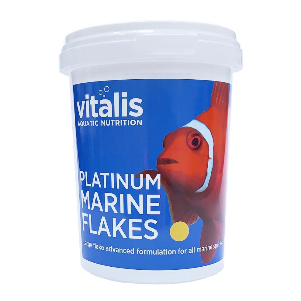 Vitalis Aquatic Nutrition Vitalis Platinum Marine Flakes 40G Fish Food