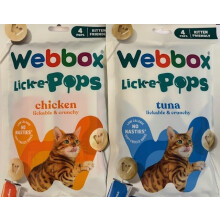 Lick-e-Pops Freeze Dried Cat Treats Variety Pack (Chicken/Tuna)