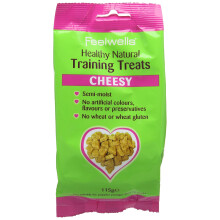 Feelwell's Semi moist Training Treats Cheesy 115 g (Pack of 7)