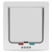Hachacha Cat Door Flap for Exterior/Interior Door, Size L