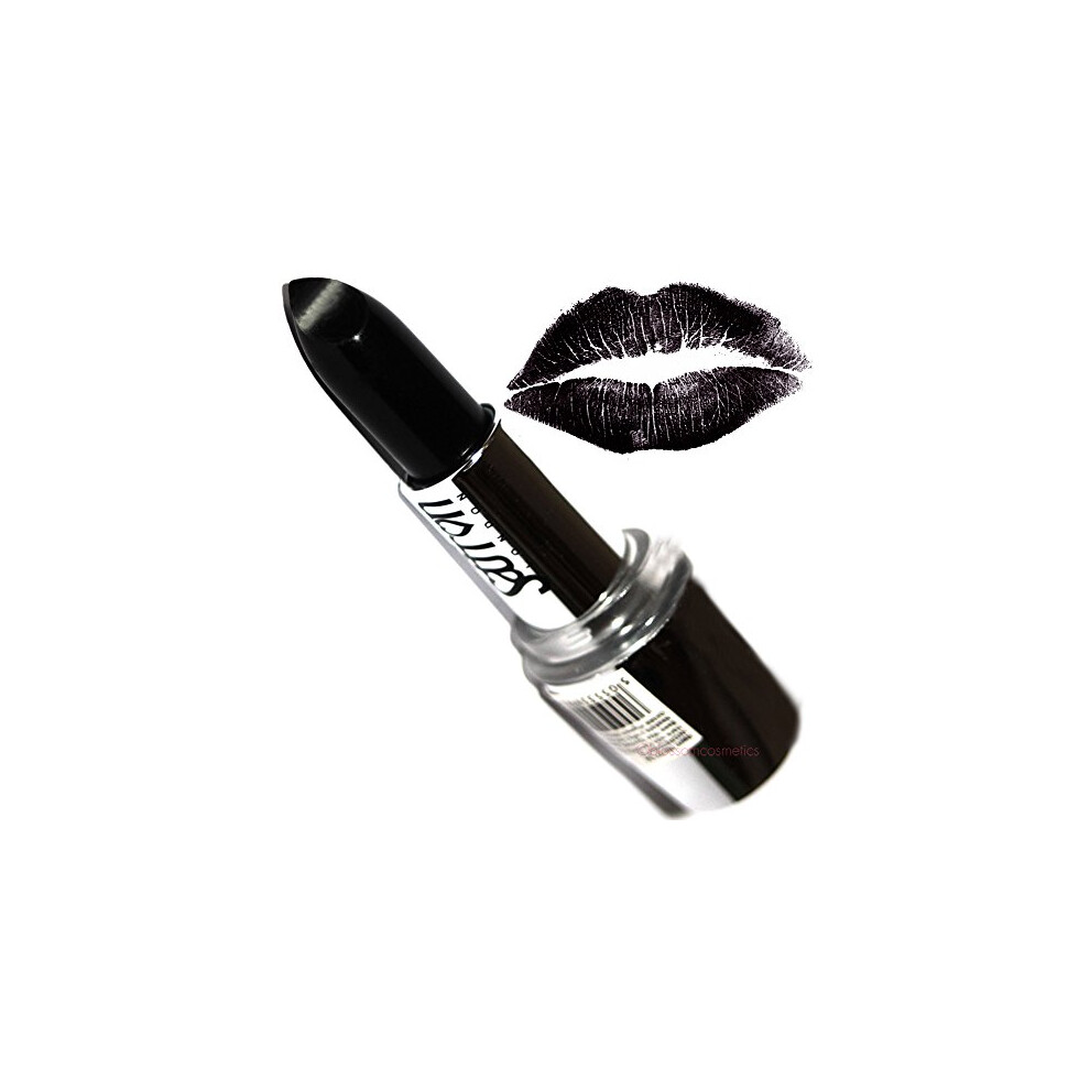 Saffron London Black Lipstick Halloween,Vampire Witch, Goth, Punk, Emo, Vamp
