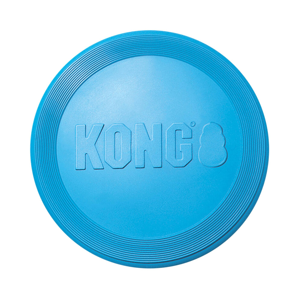 Kong - Puppy Flyer - Teething Rubber, Flying Disc Dog Toy - For Small Puppies (Assorted Colours)