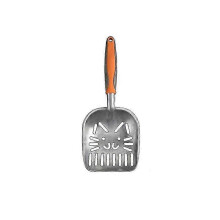 Litter Scooper with Deep Sifting Shovel, Durable Handle for Cat and Dog Waste, 35cm