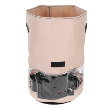 Transparent Plant Grow Bag with View Window 35x45cm 43L Felt Fabric Potato Vegetable Planting Container for Indoor Outdoor