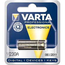 Varta V 23 GA Zinc-Dióxido Manganese 12 V Battery - Batteries (Zinc Dióxido, Manganese, Cylindrical, 12 V, 50 mAh, Blue, Silver, 10.3 mm