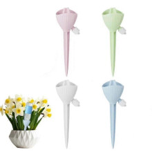 Self Watering Spikes for Potted Plants with Adjustable Drip Rate Control Valve