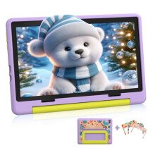 Laptok 10 Inch Kids Tablet, Android 14 Tablet for Kids Octa-Core with 8GB+64GB+1TB Expand Parental ControlWiFi 6BT 5.3Dual