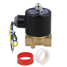 Zawór elektromagnetyczny DC 12 V 3/8 cala do systemów elektrycznych: woda, powietrze, gaz, paliwo