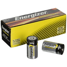Energizer C Alkaline Industrial Batteries, Box of 12