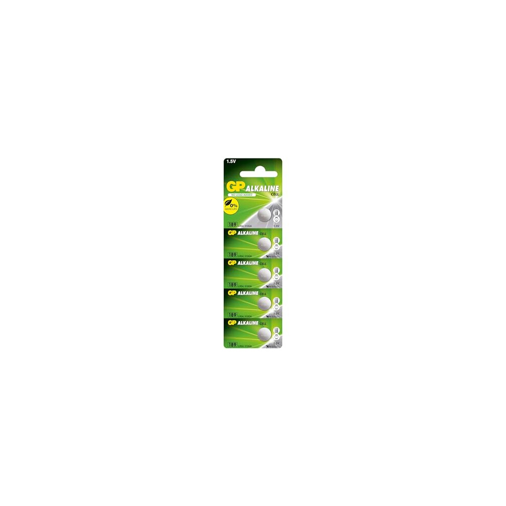 Gp Lr54 Battery (Ag10 189 389) Pack Of 10 065134857043