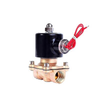 Zawór elektromagnetyczny BSP 1/2" 3/4" normalnie zamknięty, 12 V, do wody, 150 stopni Celsjusza, BSP-120 V AC, 0,5 cala