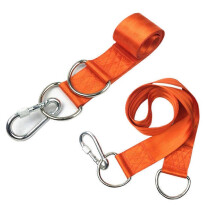 Set di cinghie per amaca con moschettoni e anelli a D, cinghie di sospensione resistenti in poliestere per campeggio all'aperto.