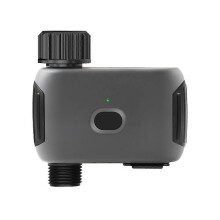 WiFi Smart Water Timer for Garden Hose with Hub, Smart Life App Control, Weather Based Irrigation, EU Plug