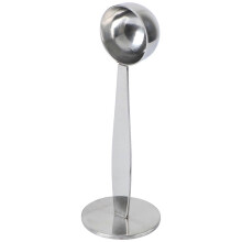 Coffee Tamper with Scoop for Ground Coffee, Stainless Steel Dual-End Design for Espresso