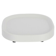 Wheeled Flowerpot Tray Set of 3, Resin Plant Saucer Base with 360-Degree Casters for Movable Storage