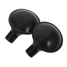 Watering Can Nozzle Replacement 2Pcs Black, Compatible with Watering Cans for Indoor Outdoor Plants
