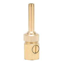 Messing fonteinsproeier met binnendraad en ventiel voor tuinvijvers, 1/2 20 mm watersproeikop