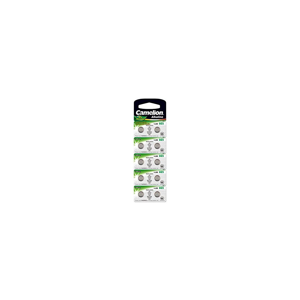 10 X Ag5 393 Alkaline Coin Cell Button 1.5V Battery 091131529386