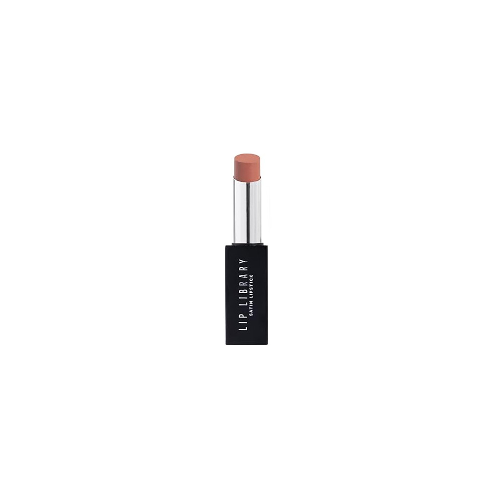 Bperfect Pink,Cream Lip Library Lipstick Â Long Lasting Satin Lipstick Infused With Jojoba Oil, Shade Villain, Deep Pink Nude