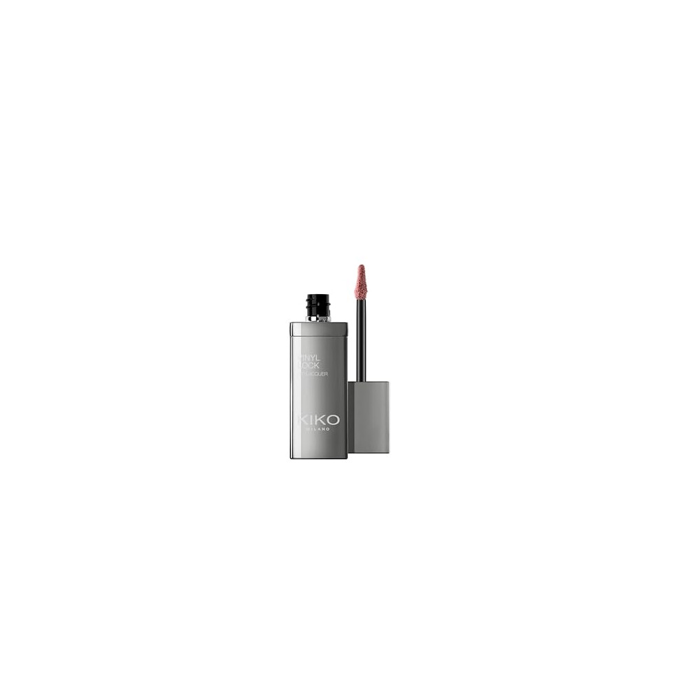 KIKO Milano Vinyl Lock Lip Lacquer 2, Liquid Lipstick With A Vinyl Finish - Image 3