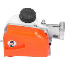 Chainsaw Gear Head Assembly 26mm 9 Teeth Compatible with Various Machines, Manganese Steel & Plastic Replacement Gearbox