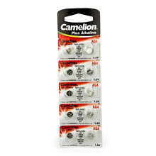 10 CAMELION AG4 / LR66 / 177 / 377 / LR626 Button Cell Watch Battery With Long Shelf Life (Expire Date Marked)