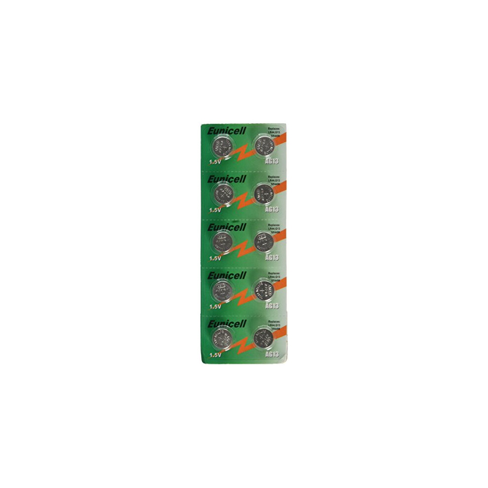 10 X Ag13 Lr44 Button Cells Batteries - A76 L1154 Sr44 G13 357 - 1.5V 700358091957
