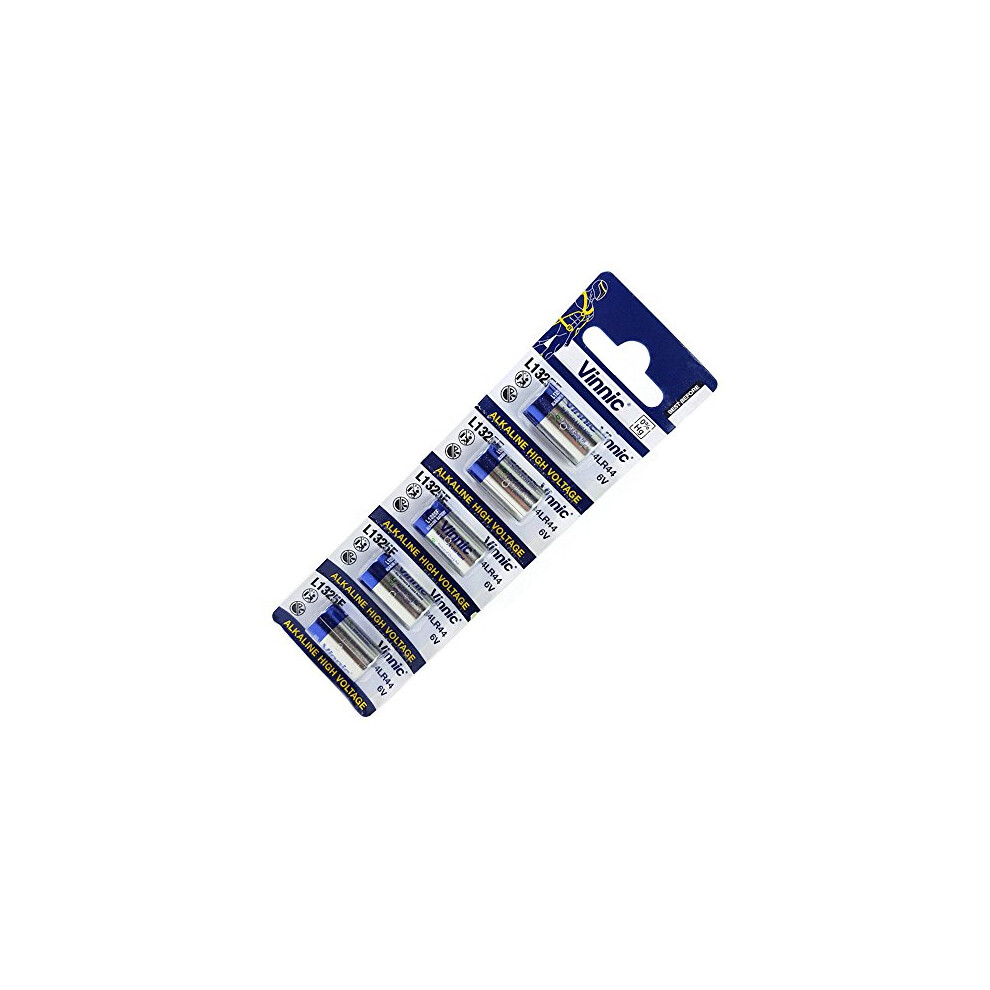 Photos - Battery Vinnic L1325 4LR44 476A V4034PX A544 PX28 6V Alkaline   (pack of 5 batteries)