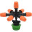 5-way & 7-way Adjustable Atomising Sprinkler Nozzle for Micro Irrigation, Durable Engineering Plastic 1