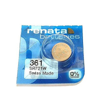 (Renata) Battery 361 (SR721W) SILVER 1.55V (SWISS MADE)