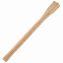 Wooden Hoe Handle Replacement Compatible with Standard Garden Hoes, Comfortable Grip, 37cm