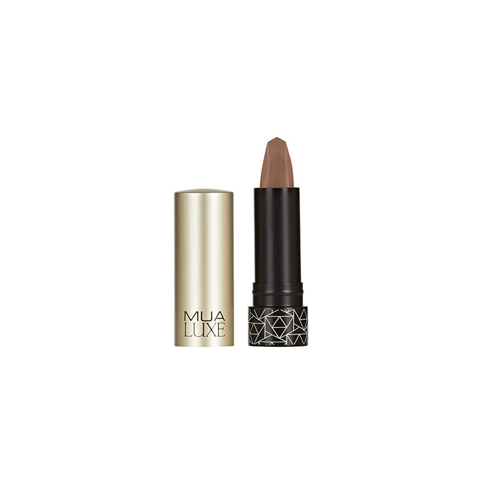 Mua Cream,Brown Luxe Velvet Matte Lipstick - #6 - Deep Nude Brown